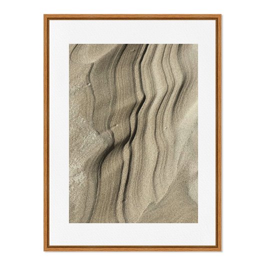 Quadro Em Tela Canvas Natureza Minimalista Areia