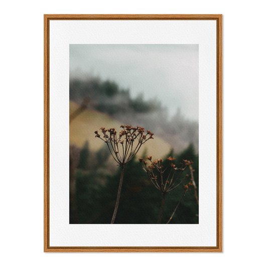 Quadro Em Tela Canvas Natureza Minimalista Flores