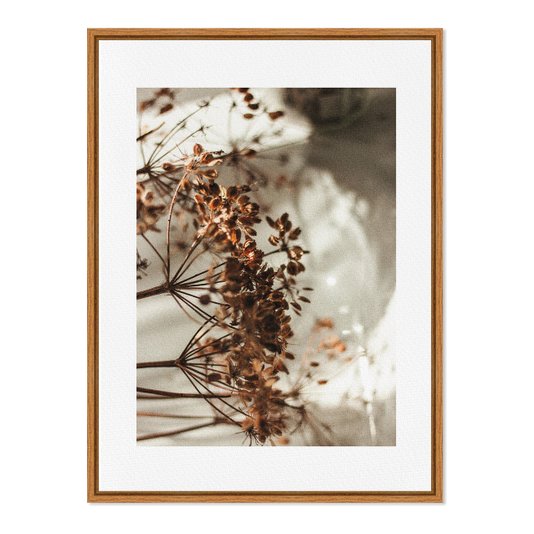 Quadro Em Tela Canvas Natureza Minimalista Flores