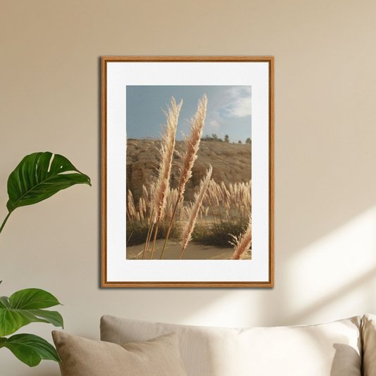 Quadro Em Tela Canvas Natureza Minimalista Plantas Secas