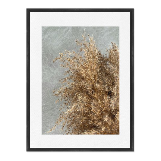 Quadro Em Tela Canvas Natureza Minimalista Plantas Secas
