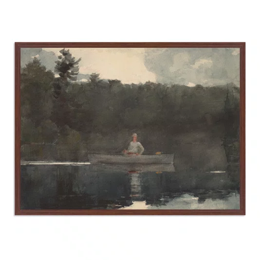 Quadro Em Tela Canvas  "O Velho Pescador" de Tivadar Csontváry Kosztka