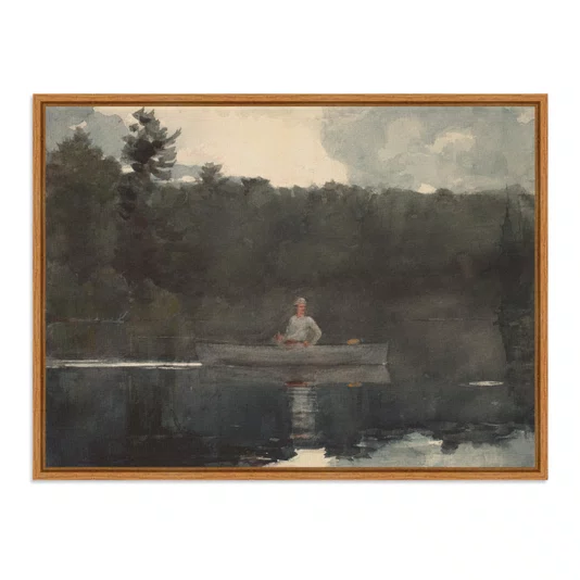 Quadro Em Tela Canvas  "O Velho Pescador" de Tivadar Csontváry Kosztka