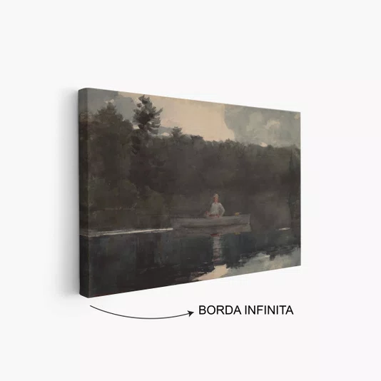 Quadro Em Tela Canvas  "O Velho Pescador" de Tivadar Csontváry Kosztka