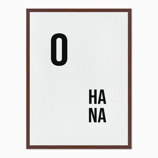 Quadro em Tela Canvas Ohana