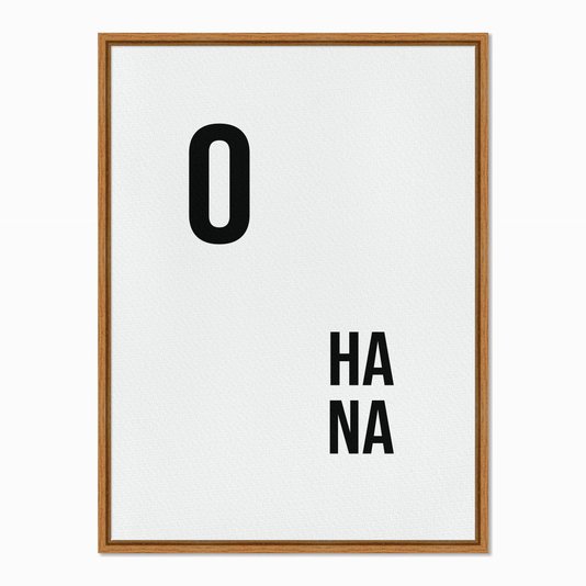Quadro em Tela Canvas Ohana