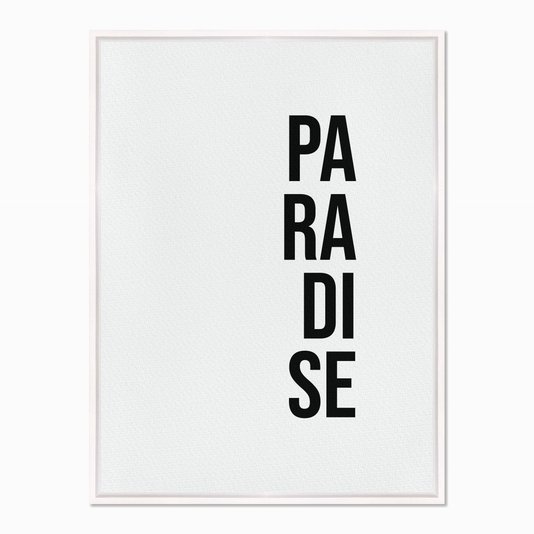 Quadro em Tela Canvas Paradise