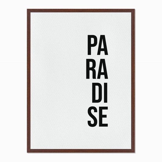 Quadro em Tela Canvas Paradise