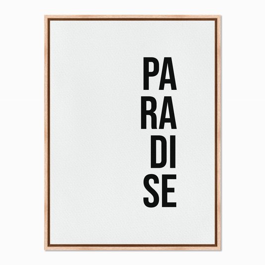 Quadro em Tela Canvas Paradise
