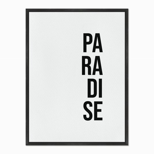 Quadro em Tela Canvas Paradise