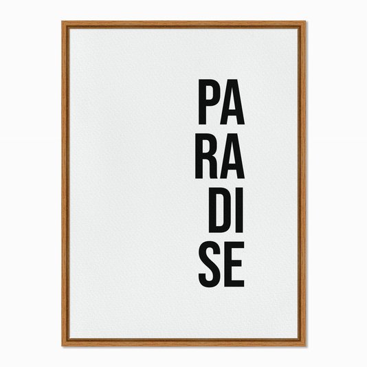 Quadro em Tela Canvas Paradise