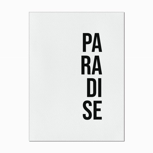 Quadro em Tela Canvas Paradise