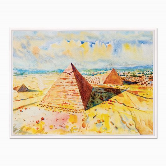 Quadro em Tela Canvas Pirâmides no Egito