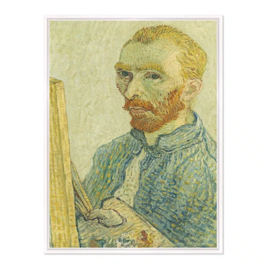 Quadro Em Tela Canvas "Retrato de Vincent van Gogh"