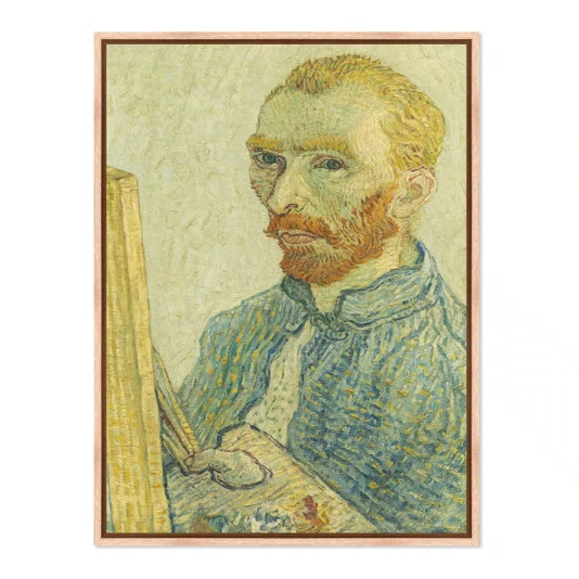 Quadro Em Tela Canvas "Retrato de Vincent van Gogh"