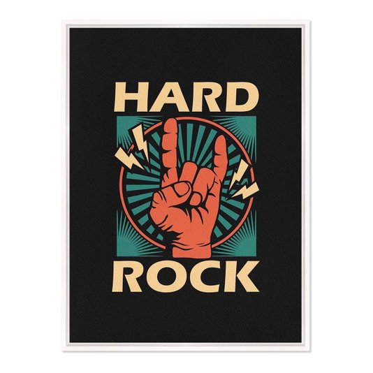 Quadro Em Tela Canvas Rock And Roll Hard Rock