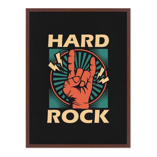 Quadro Em Tela Canvas Rock And Roll Hard Rock