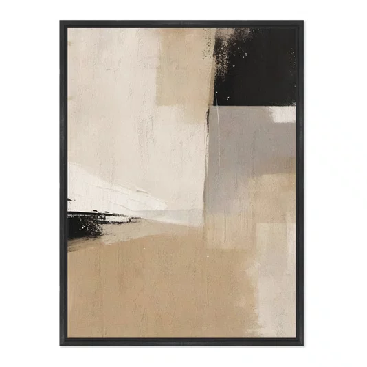 Quadro Em Tela Canvas Textura Abstrata Estilo Modern Heritage