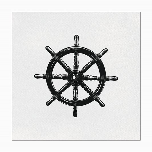 Quadro em Tela Canvas Timão de Navio