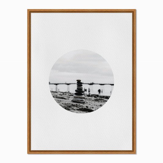 Quadro em Tela Canvas Torre de Pedras