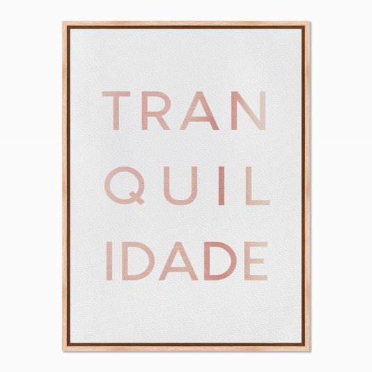 Quadro em Tela Canvas Tranquilidade