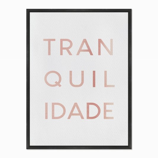 Quadro em Tela Canvas Tranquilidade