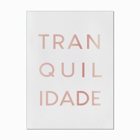 Quadro em Tela Canvas Tranquilidade