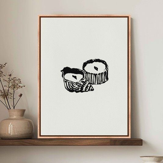 Quadro Em Tela Canvas Velas Minimalistas Estilo Japandi