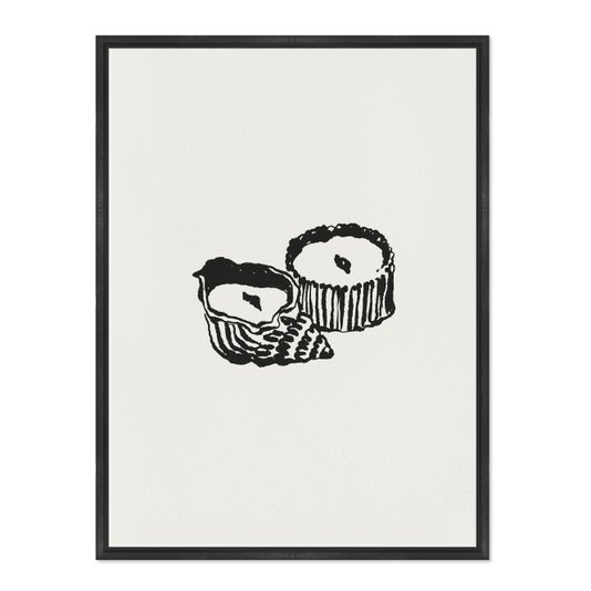 Quadro Em Tela Canvas Velas Minimalistas Estilo Japandi