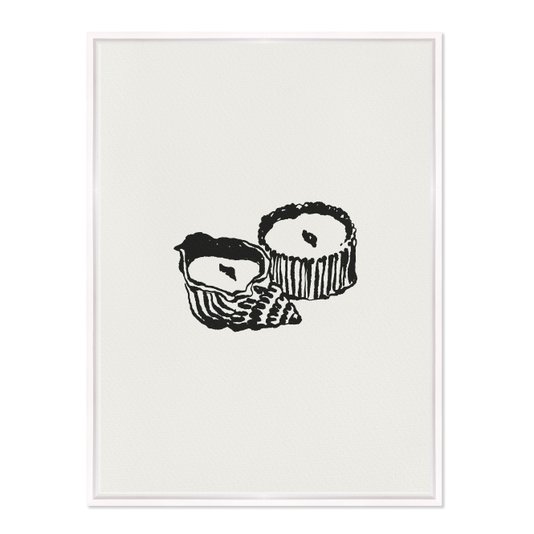 Quadro Em Tela Canvas Velas Minimalistas Estilo Japandi