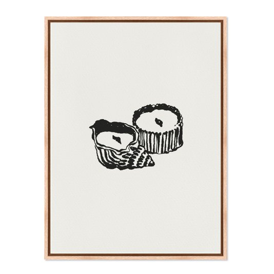 Quadro Em Tela Canvas Velas Minimalistas Estilo Japandi