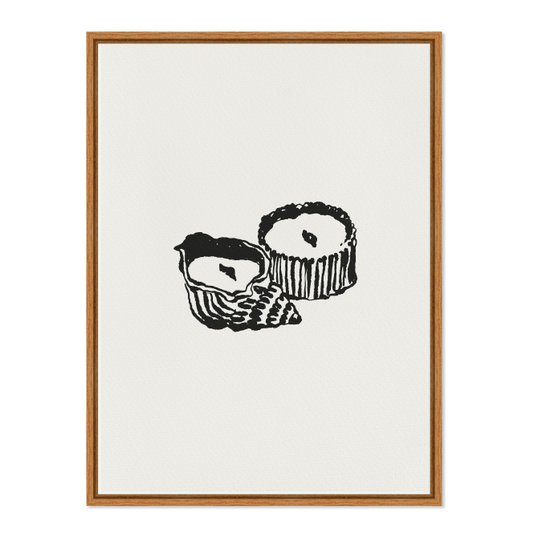Quadro Em Tela Canvas Velas Minimalistas Estilo Japandi