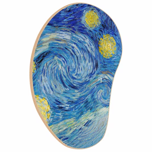 Quadro Orgânico Decorativo A Noie Estrelada de Van Gogh