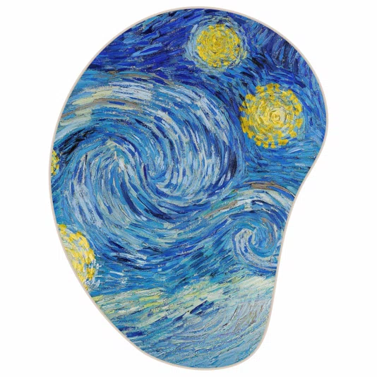Quadro Orgânico Decorativo A Noie Estrelada de Van Gogh