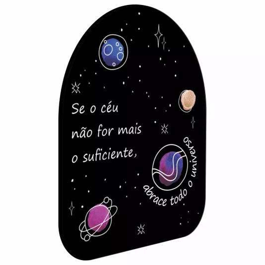 Quadro Orgânico Decorativo Abrace Todo o Universo