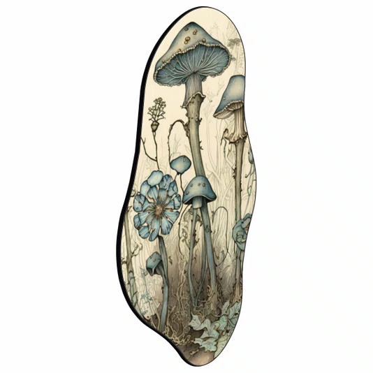 Quadro Orgânico Decorativo Cogumelos