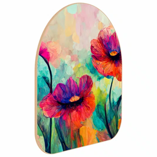 Quadro Orgânico Decorativo Jardim de Flores