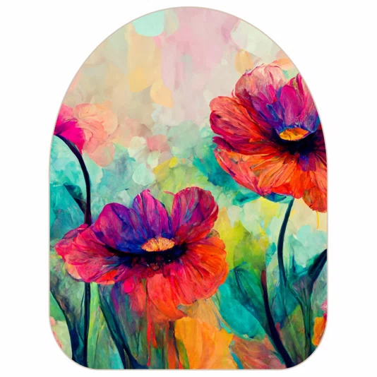 Quadro Orgânico Decorativo Jardim de Flores