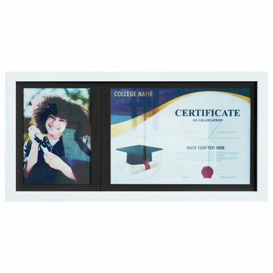 Quadro Painel para Fotos Certificado Diploma com Acetato