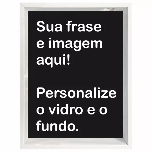 Quadro Porta Rolhas ou Tampinhas Personalizado Com Moldura em Madeira Pinus - 1,5x4,5