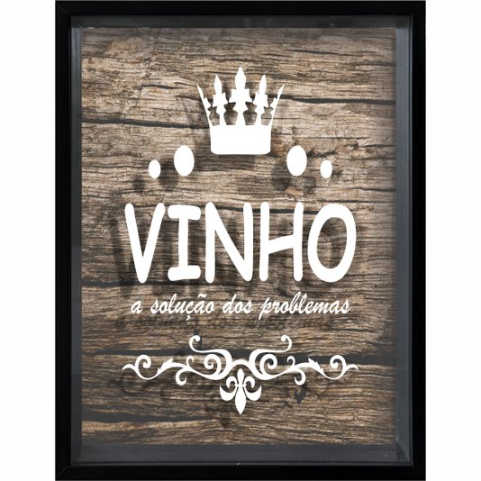 Quadro Porta Rolhas Vinho a Solução dos Seus Problemas