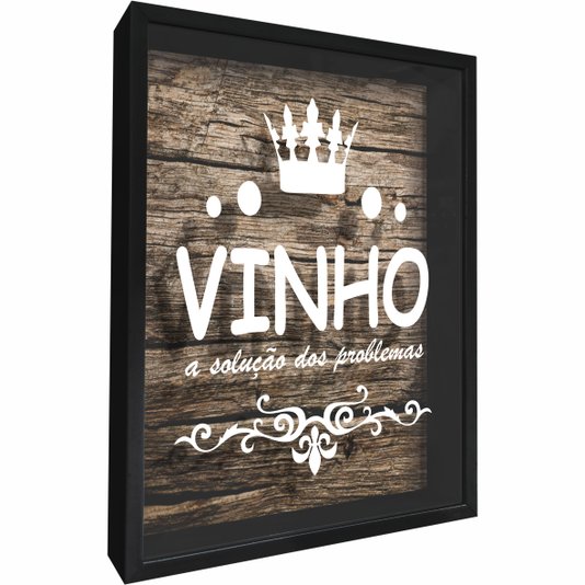 Quadro Porta Rolhas Vinho a Solução dos Seus Problemas