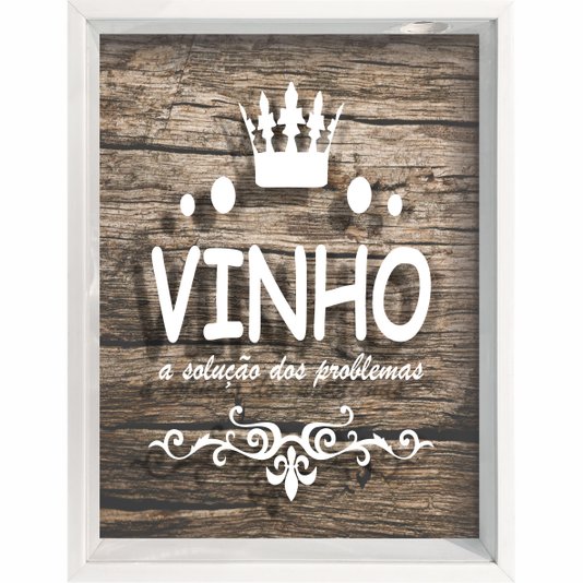 Quadro Porta Rolhas Vinho a Solução dos Seus Problemas