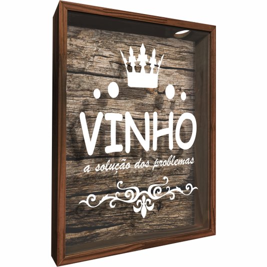 Quadro Porta Rolhas Vinho a Solução dos Seus Problemas