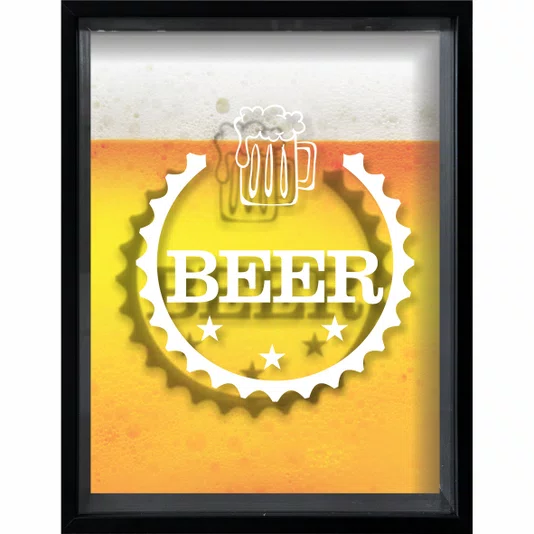 Quadro Porta Tampinhas Beer