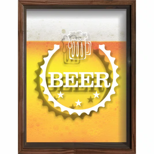 Quadro Porta Tampinhas Beer
