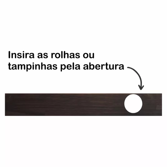 Quadro Porta Tampinhas Nunca Fiz Amigos Bebendo Leite
