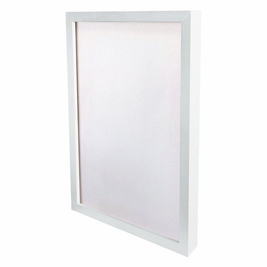 Quadro Tela Decorativa Personalizada em Tecido Canvas com Moldura Caixinha Lisa Revestida - 1,5x3