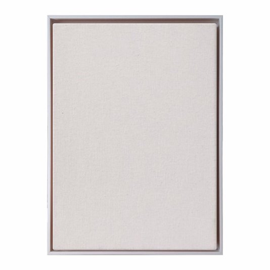 Quadro Tela Decorativa Personalizada em Tecido Canvas com Moldura Canaleta Flutuante Lisa Revestida - 2x4,8