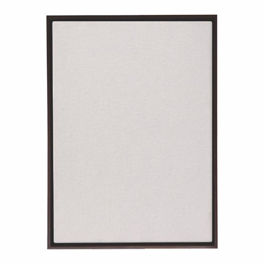 Quadro Tela Decorativa Personalizada em Tecido Canvas com Moldura Canaleta Flutuante Lisa Revestida - 2x4,8
